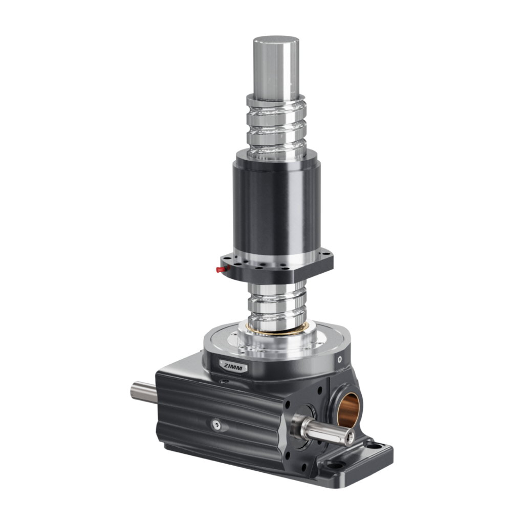 500kN-125x40-R-Husillo de bolas | Serie ZE | Elevadores de husillo | ZIMM