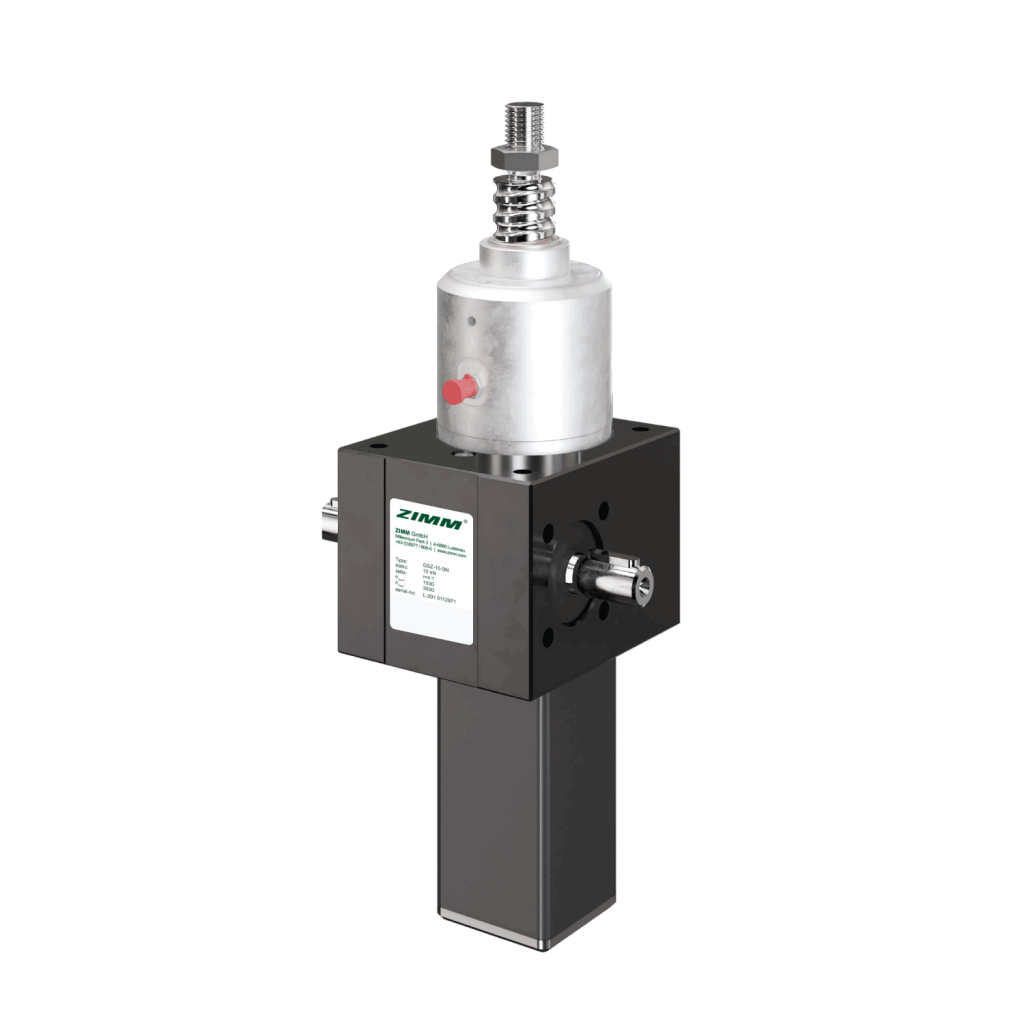 10 kN-25x5-S-Husillo de bolas | Serie GSZ | Elevadores de husillo | ZIMM