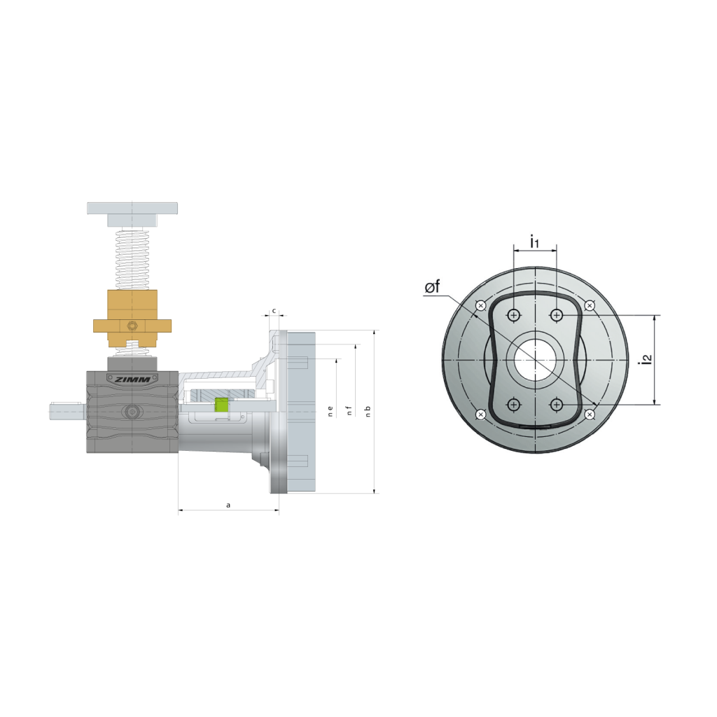 Bridas de motor 2,5 - 1000 kN | ZIMM
