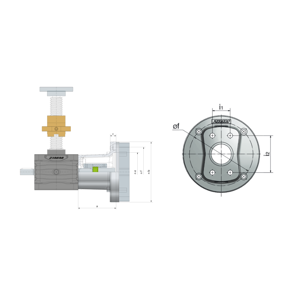 Bridas de motor 2,5 - 1000 kN | ZIMM