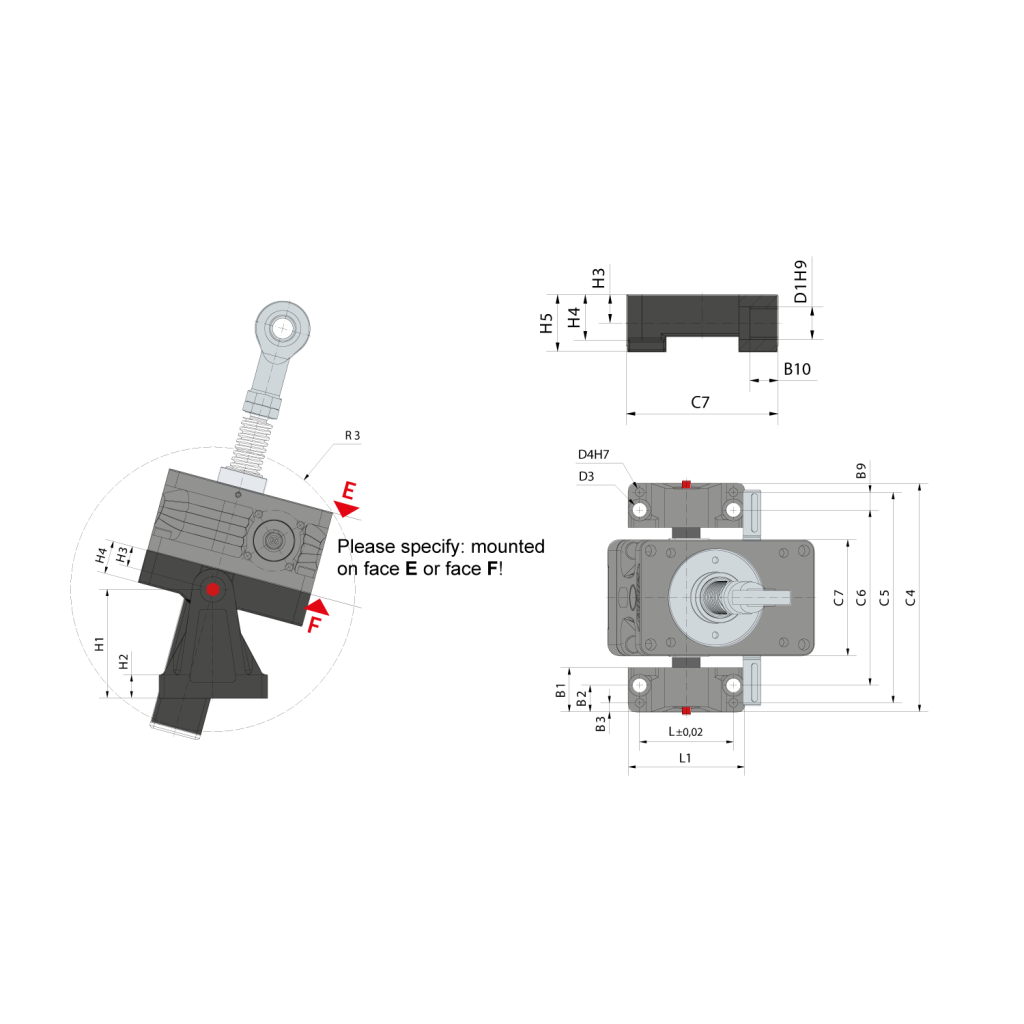 Placa de apoyo basculante KAR (5 - 1000) | ZIMM