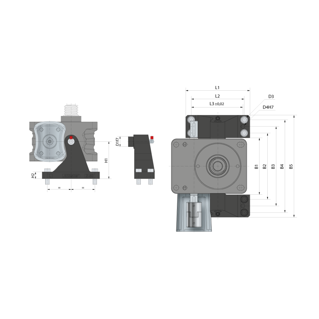 Caballete LB (35 - 1000) | ZIMM