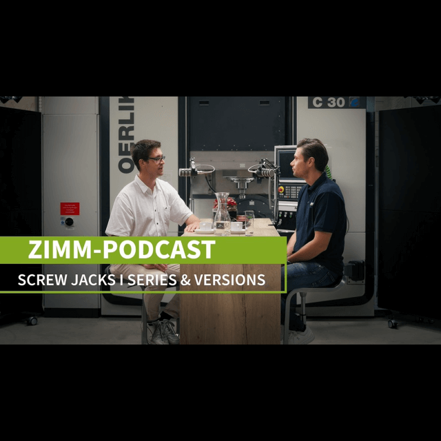 Resumen de nuestras series y diseños de elevadores de husillo | ZIMM