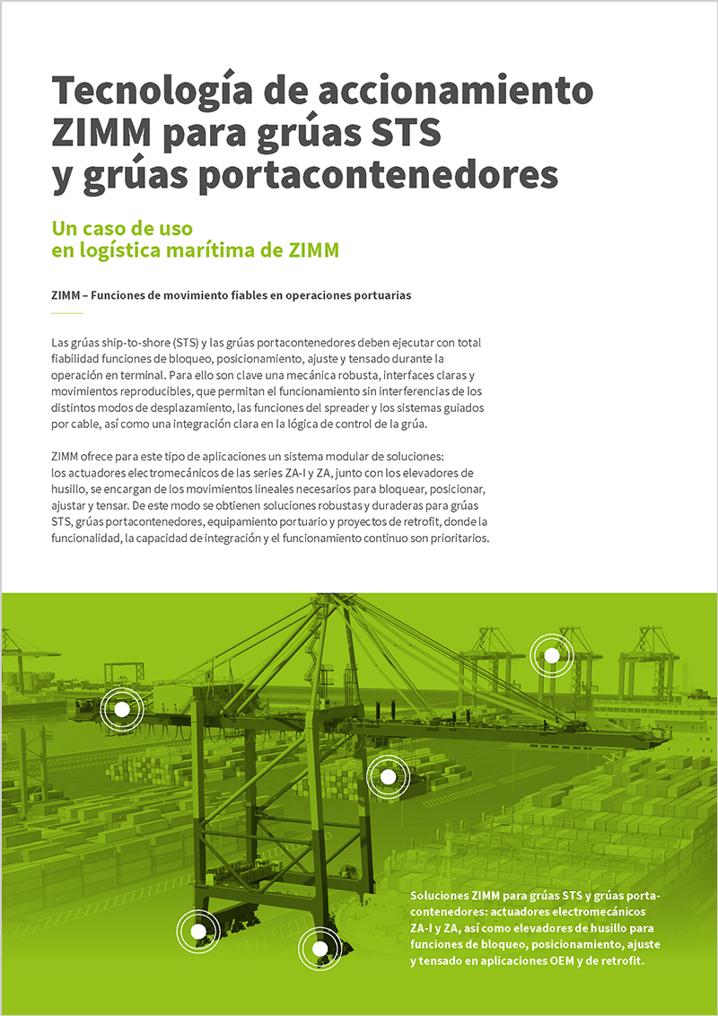Estudio de caso | Grúas STS y grúas portacontenedores