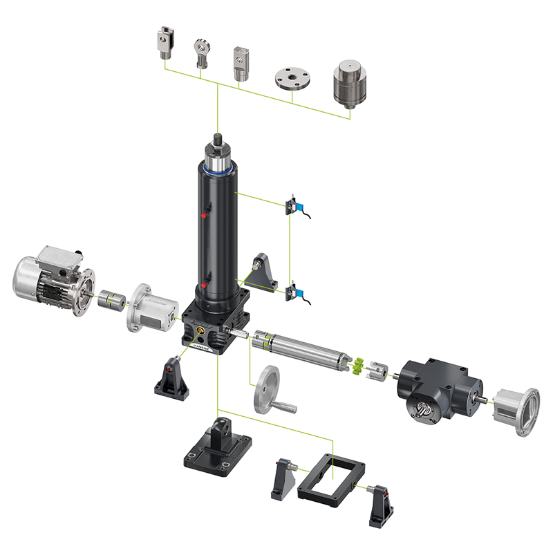 Sistema modular ZIMM | Serie ZA | Actuadores